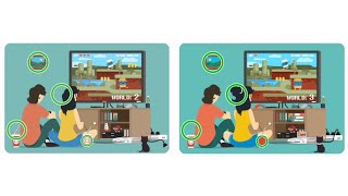 Find Differences Search Spot Level 341 - 350