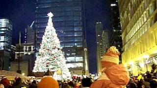Chicago Christmas Tree Lighting Ceremony 2007