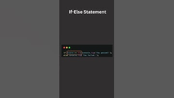 Conditional Statements in javascript #coding #javascript #ifelsestatement