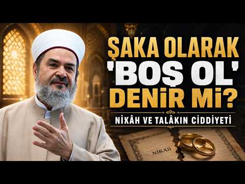 Nikâhın ve Talâkın Şakası Olmaz! Ailenizi Bir Sözle Yıkmayın | Abdurrahman Büyükkörükçü