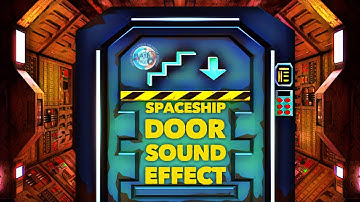 Spaceship Door Sound Effects / All Sci Fi Door Sounds / UFO Plaza Door Open and Close Sounds / Free