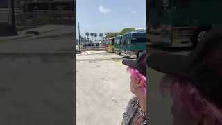 Mgk in Miami. Describing his buses 😂