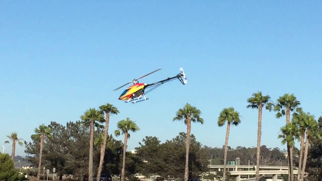 Testing my Align Trex 550 with a new Vbar Neo and Vcontrol radio