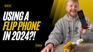 Using a Flip Phone in 2024?! Part 1 | CAT S22 Flip Unboxing