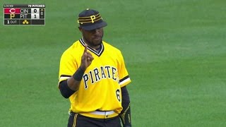 CIN@PIT: Marte fields a single, gets force at third