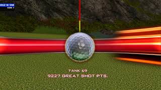 Golden Tee Great Shot on Monte Zeballos!