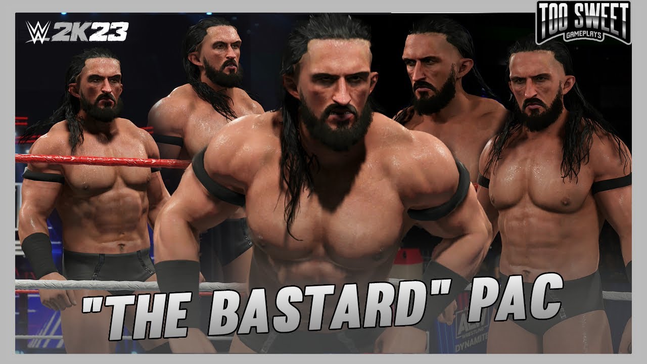 WWE 2K23 “The Bastard” PAC Entrance, Top Moves, Signatures, Finishers ...