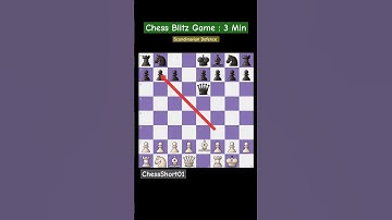 Scandinavian Defence : #chess #chessgame #chesscom #chessboxing #chesswin #chesstraps #chesstactics