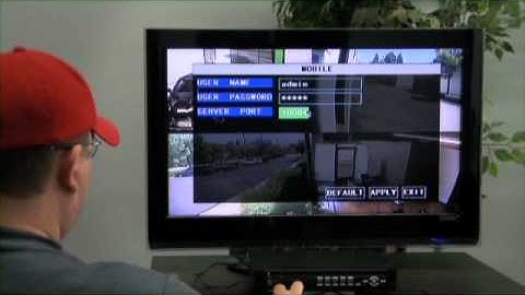 Q-see Installation Video- iPhone Set up on DVR