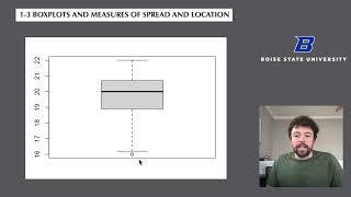 1-3: Boxplots and Measures of Spread and Location