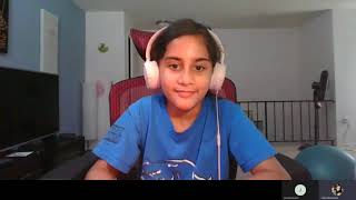 Super Coder Aahana I 98thPercentile Coding Program | Show & Tell |Whack-a-mole