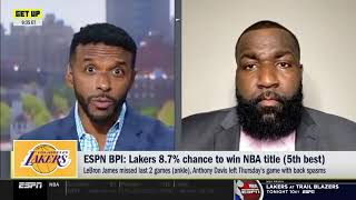 GET UP | Perkins says he could see LeBron's Lakers vs Curry's Warriors in the NBA play-in tournament