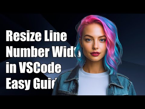How to Resize the Line Number Width in Visual Studio Code (VSCode)