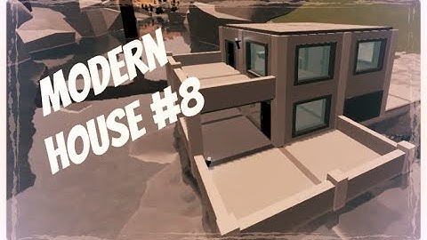 Unturned Tutorial | Modern House #8