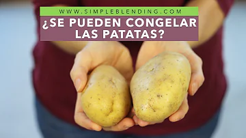 ¿Puedo congelar patatas?