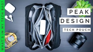 Whats In My Tech Bag 2019? Peak Design Tech Pouch Review 4K