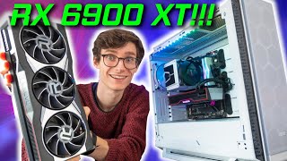 My INSANE RX 6900 XT Gaming PC Build 2021! -  Ryzen 5900X, w/ 4K Gameplay, 1440p Benchmarks #AD