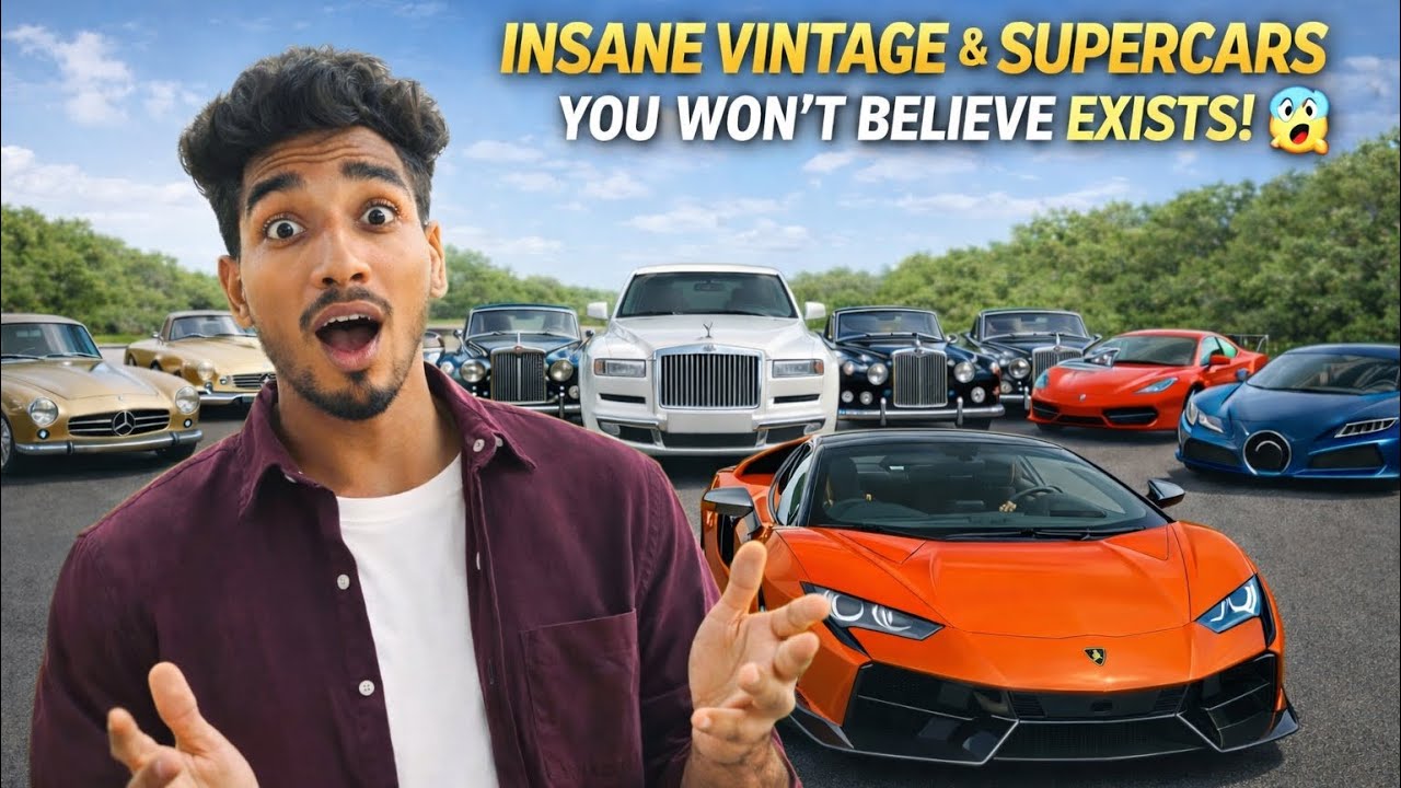 Mumbai's BIGGEST Vintage Car Discovery in 2026?