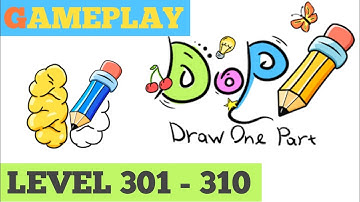 DOP: Draw One Part level 301- 310 Gameplay Walkthrough