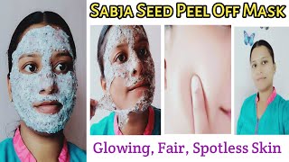 Magical facepack for instant whitening face tamil /Sabja Seed face mask tamil / kalonji face pack