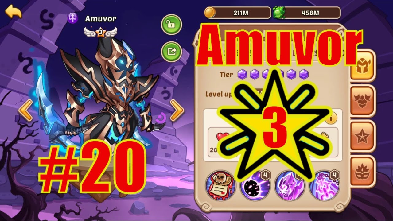 IDLE HEROES MOD - August 2020 #20 | Amuvor E3 | Kim Cuong