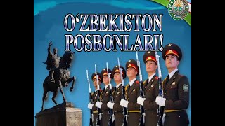 "O'zbekiston posbonlari" | "Гвардейцы Узбекистана" #karaoke