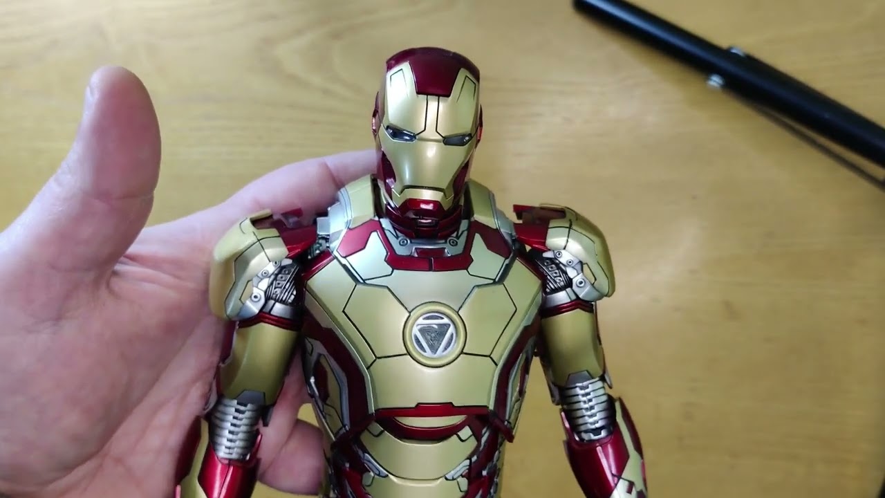 Hot Toys Iron Man Mark 42 XLII MMS 197-D02 La mark In Diecast