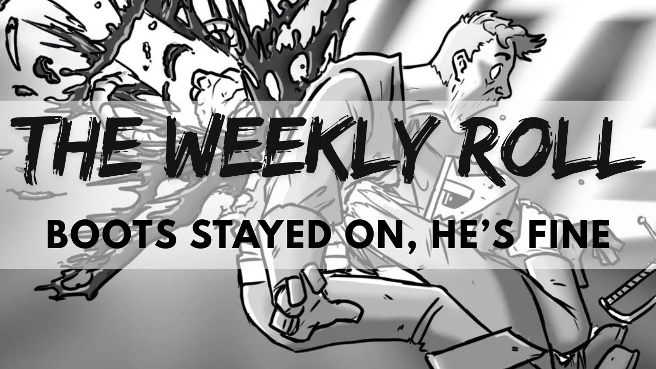 Ботинки на нем не сползли, с ним все в порядке.