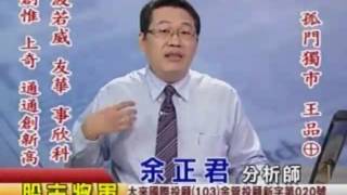 20160719 0800 余正君 股市將軍