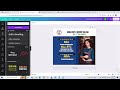 How to make poster in canva for beginners