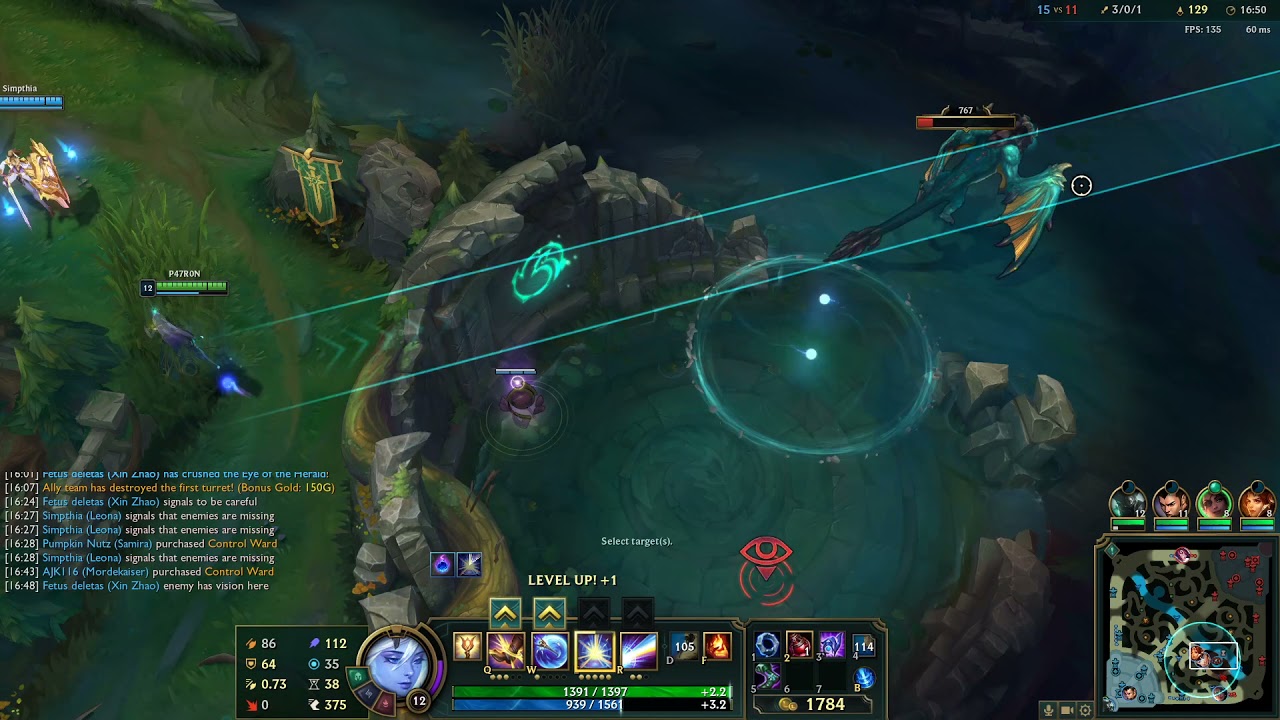 dont mind if i do, lux dragon steal +kill League of Legends video