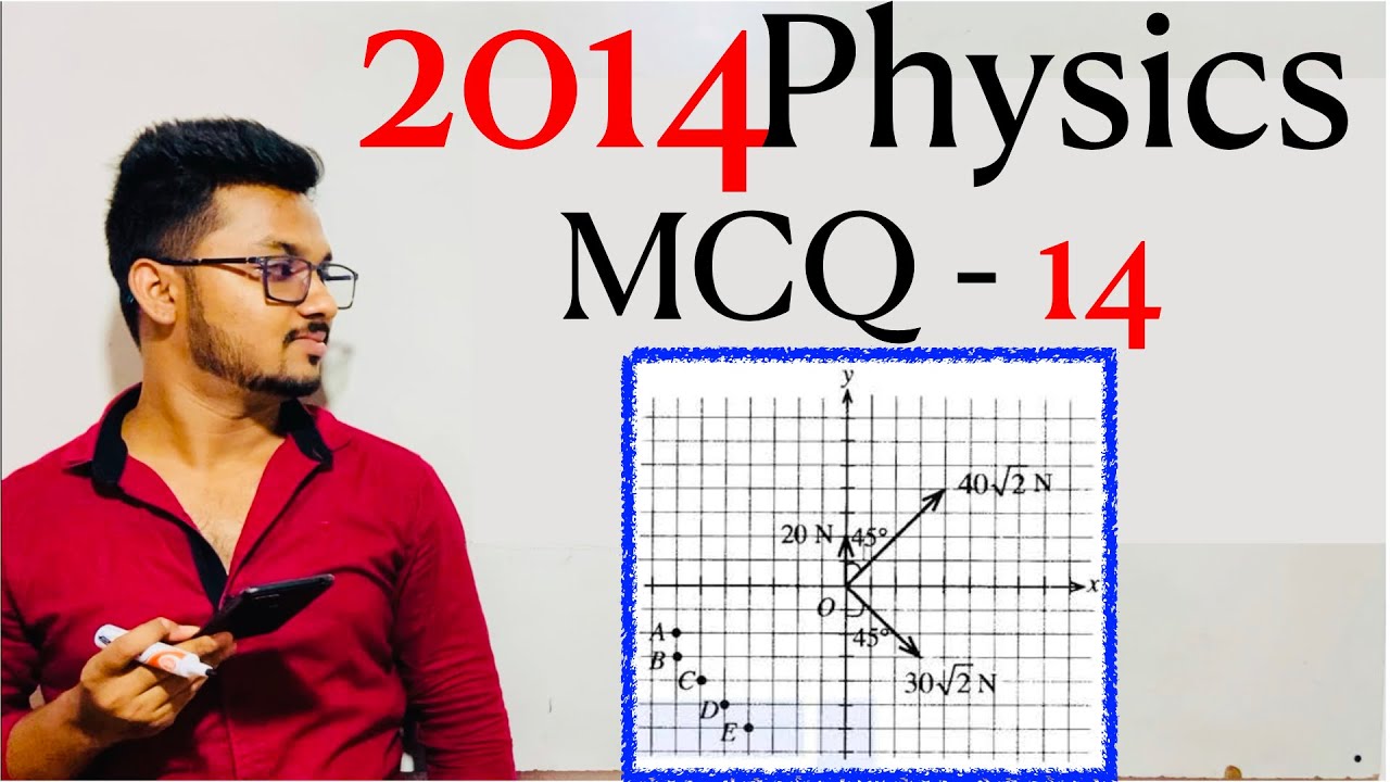 2014 Physics MCQ  14  | By Sandun K. Dissanayaka | Channel A+