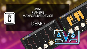 DEMO - Pianerb - MaxforLive Audio Device for Ableton Live by AVAL