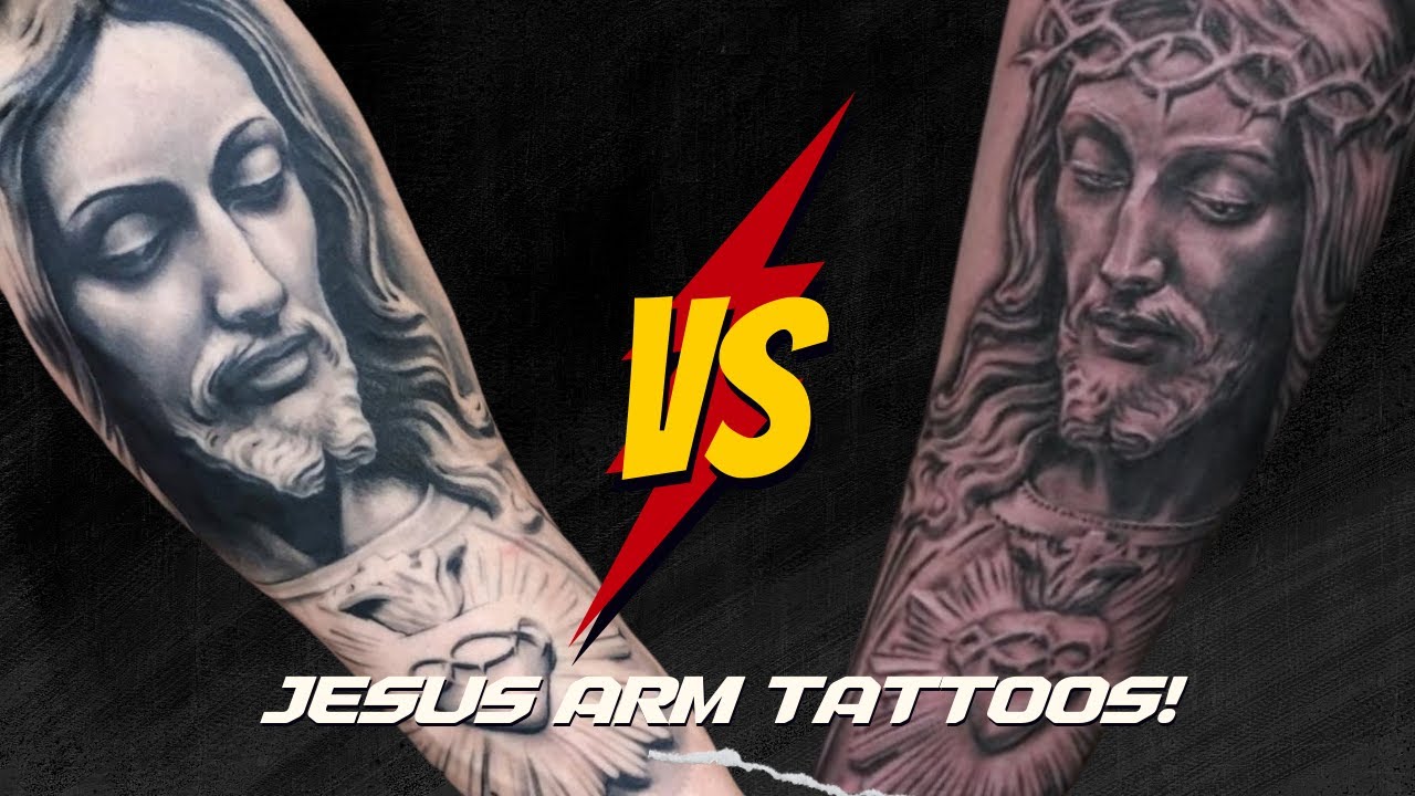 Share more than 128 jesus arm tattoo best