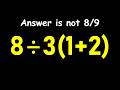 This Math Problem Tricks Everyone!