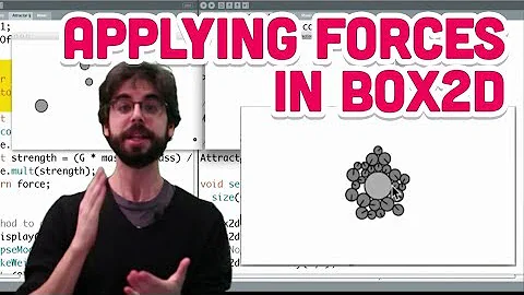 5.11: Applying forces in Box2D - The Nature of Code