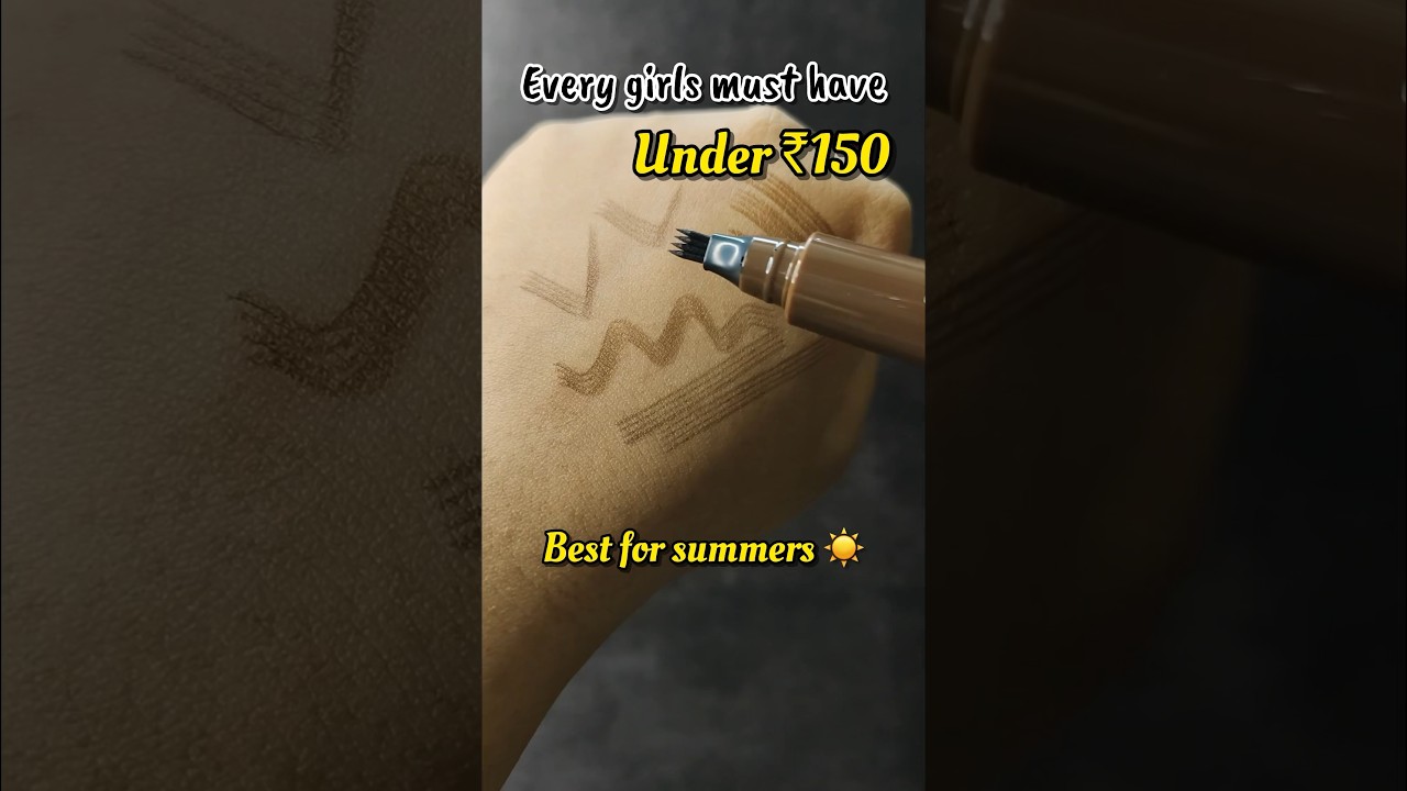 Waterproof eyebrow pen every girl should have 