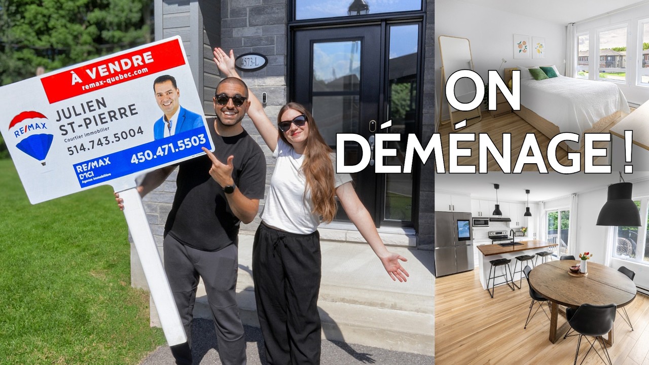 On déménage ! Notre maison est à vendre !