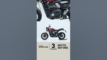 Three Reasons Not To Buy One | Triumph Speed 400 FAQ #3