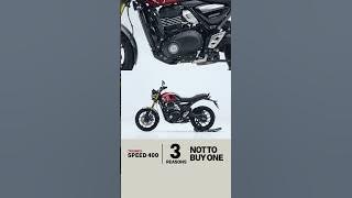 Download lagu Three Reasons Not To Buy One | Triumph Speed 400 FAQ #3