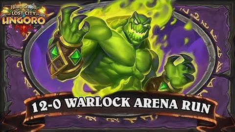 My First 12-0 In The Underground! -  Hearthstone Undergound Arena Run