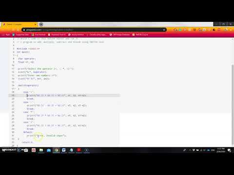 C-Programming: switch case