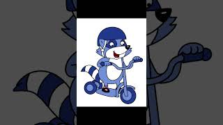 Pinch Raccoon Rides A Scooter jacobdolman3831