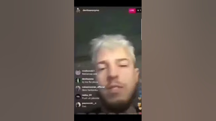 Devito slučajno skinuo masku na završetku lajva *Devito bez maske*