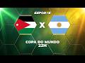 JORDÂNIA X ARGENTINA AO VIVO | COMENTÁRIOS E ESTATÍSTICAS SEM NARRAÇÃO - 27/06/2026