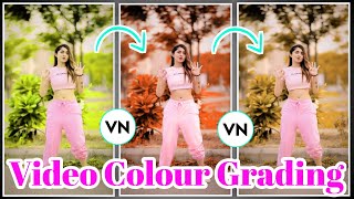 HSL features in VN video editor app |Colour grading video editing | VN video editing in mein phone screenshot 5