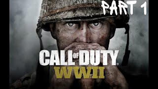 #День высадки/Part 1~ Call of duty WW2