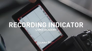 LUMIX S1H Tutorial 19: Tally Lamps and Recording Indicatiors