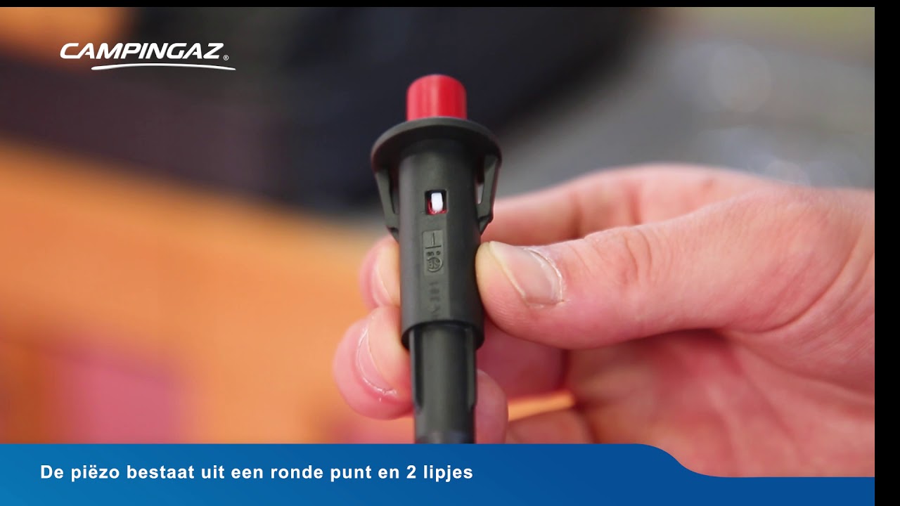 CAMPINGAZ® GASBARBECUES: EEN VASTGEKLEMDE PIËZO VERVANGEN MET 1 VERBINDING