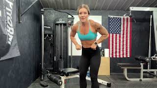 Bent Over Dumbbell Face Pulls